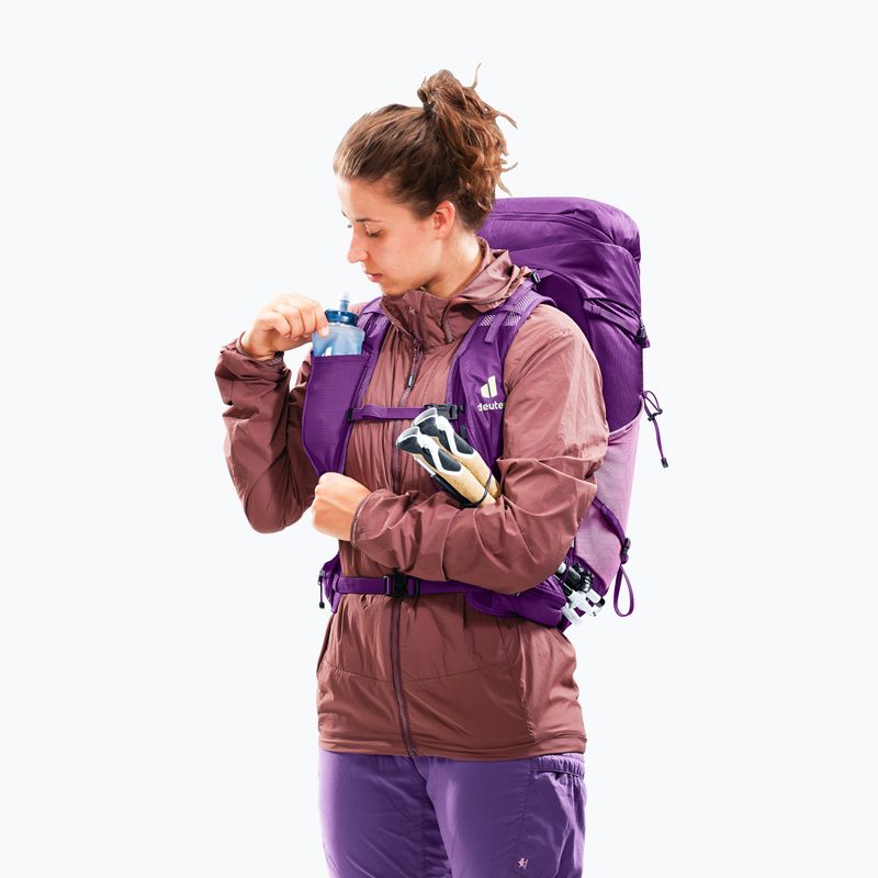 Women's hiking backpack deuter Speed Lite Pro 28 l SL lotus-mystic 14