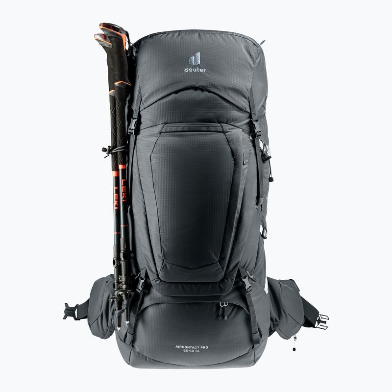 Women's trekking backpack deuter Aircontact Pro 65 + 10 l SL graphite 5
