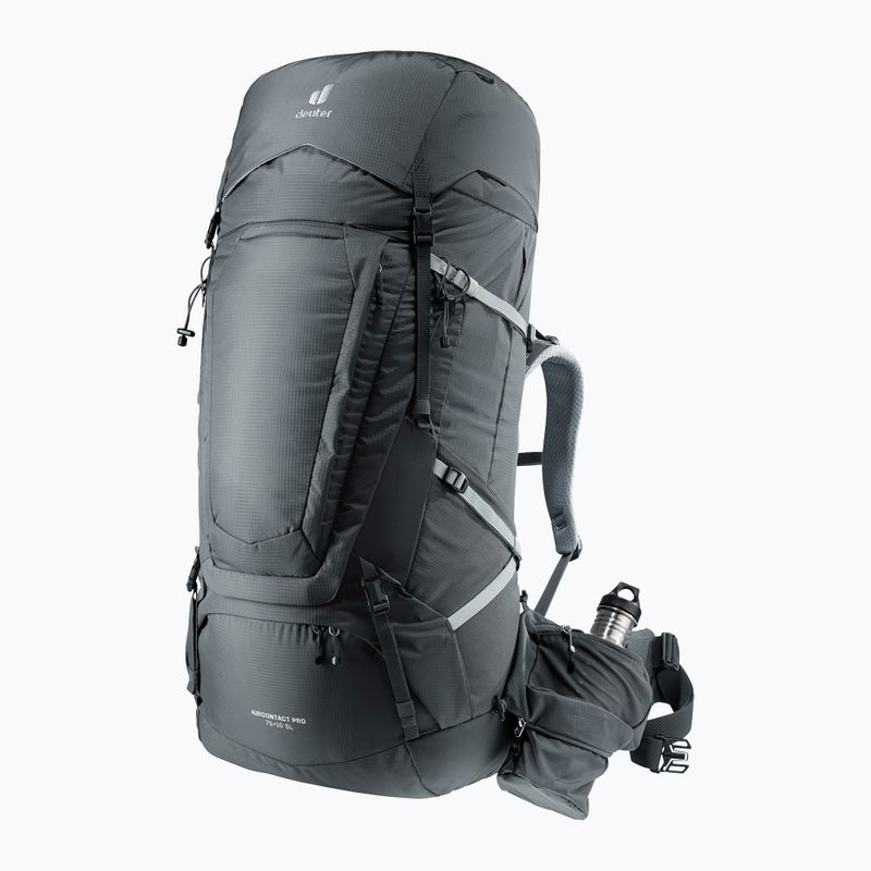 Women's trekking backpack deuter Aircontact Pro 75 + 10 l SL graphite 7