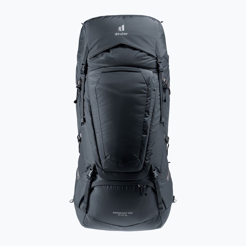 Deuter Aircontact Pro 85 + 10 l trekking backpack black