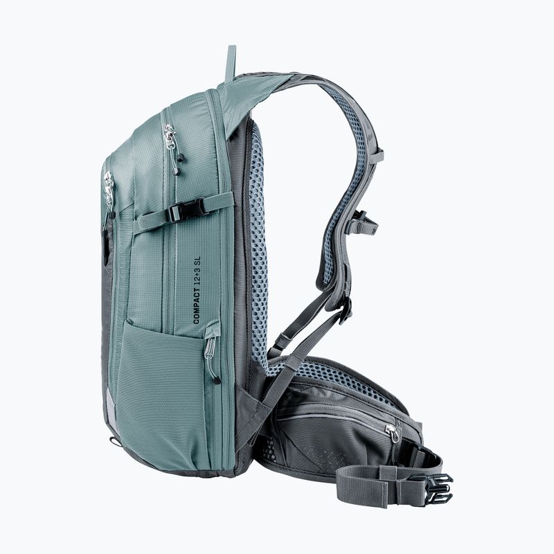 Cycling backpack damski deuter Compact 12 + 3 SL graphite/shale 7