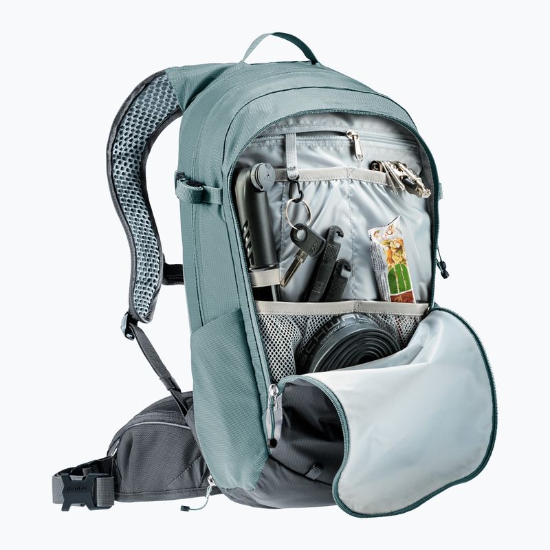 Cycling backpack damski deuter Compact 12 + 3 SL graphite/shale 13