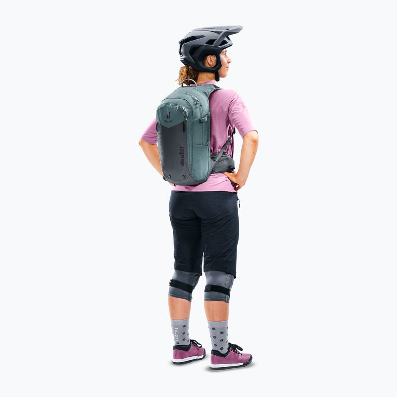 Cycling backpack damski deuter Compact 12 + 3 SL graphite/shale 15