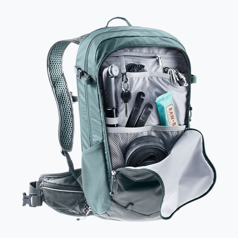 Cycling backpack deuter Compact 14 + 3 l graphite/shale 11