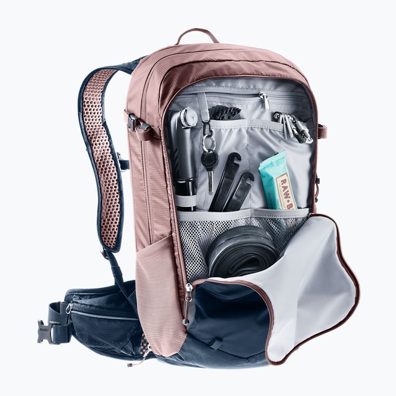 Cycling backpack deuter Compact 14 + 3 l ink/ashrose 12