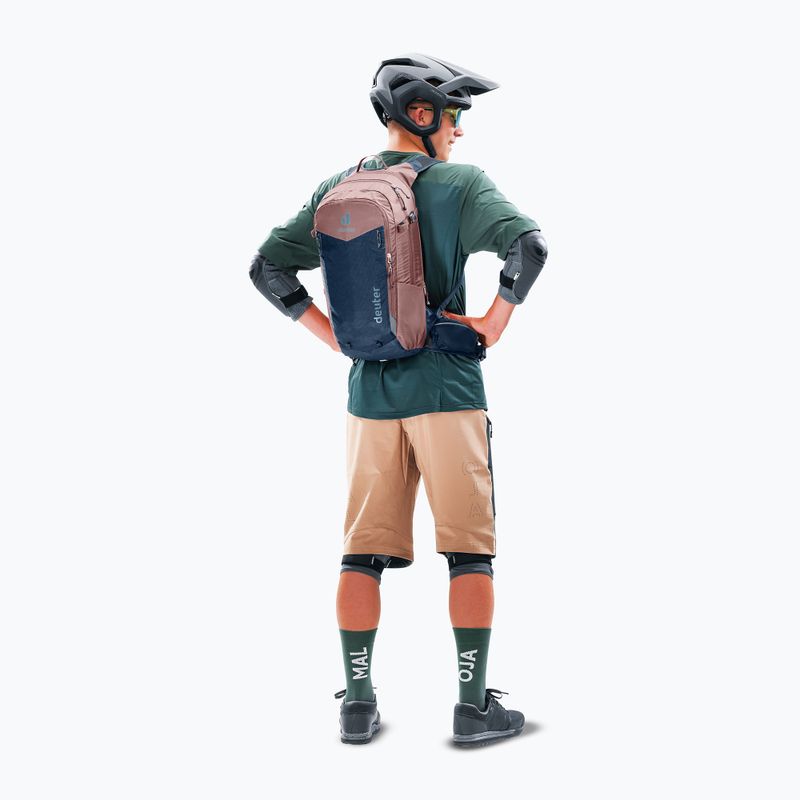 Cycling backpack deuter Compact 14 + 3 l ink/ashrose 13