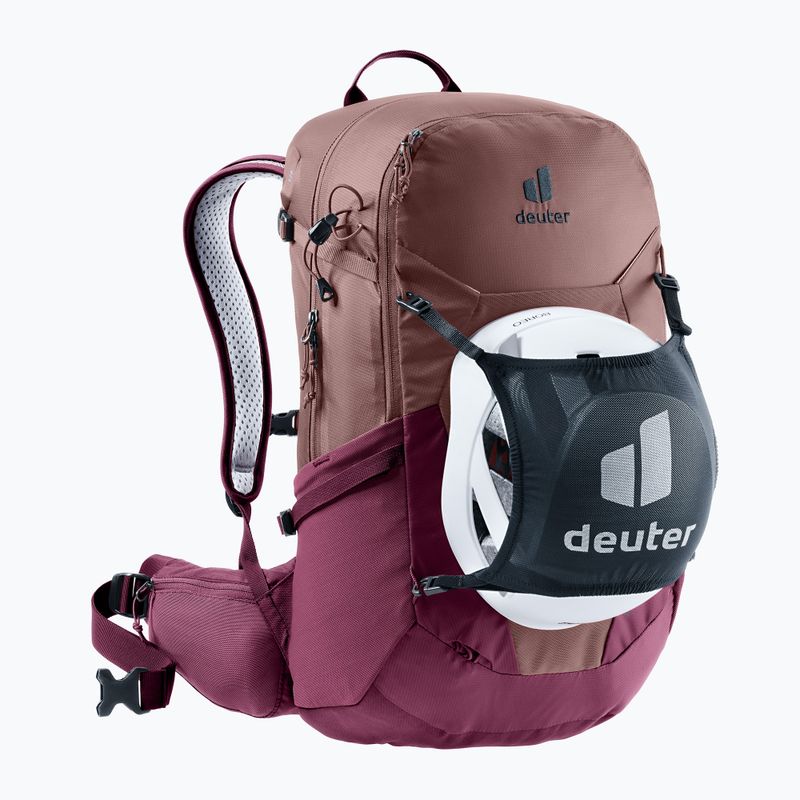 Women's hiking backpack deuter Futura 25 l SL ashrose-cassis 9