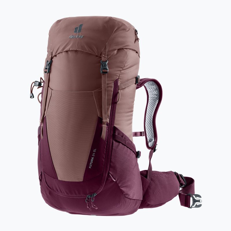 Hiking backpack deuter Futura 24 l SL ashrose/cassis 2