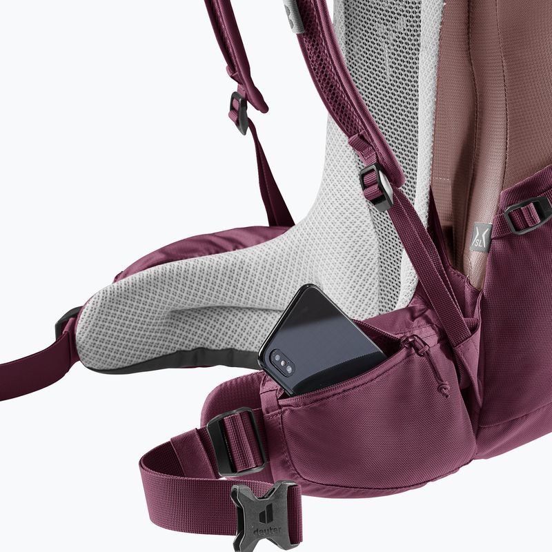 Hiking backpack deuter Futura 24 l SL ashrose/cassis 12