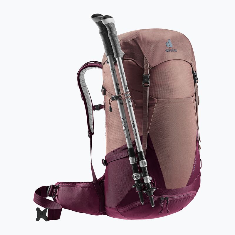 Women's hiking backpack deuter Futura 30 l SL ashrose-cassis 6