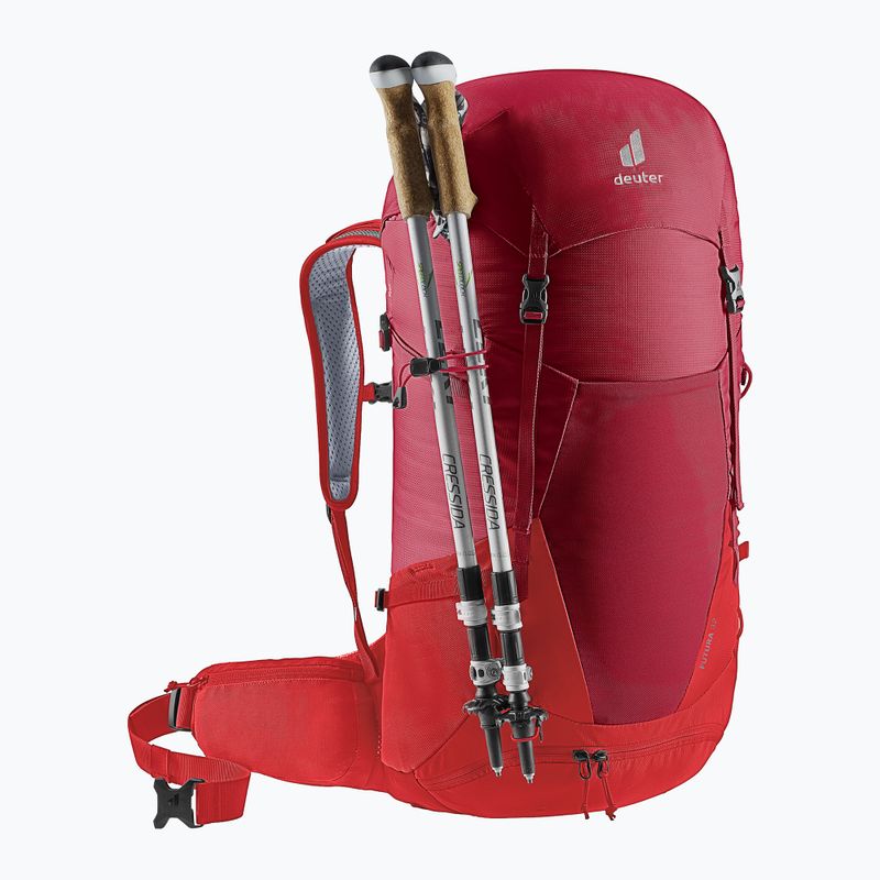 Hiking backpack deuter Futura 32 l masala-cherry 5