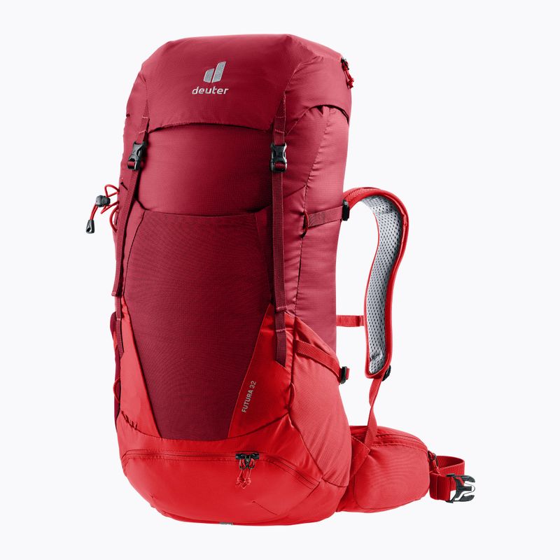 Hiking backpack deuter Futura 32 l masala-cherry 12