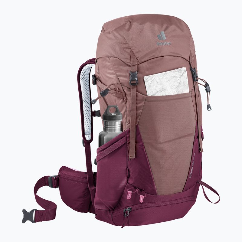 Women's hiking backpack deuter Futura Pro 34 l SL ashrose-cassis 6