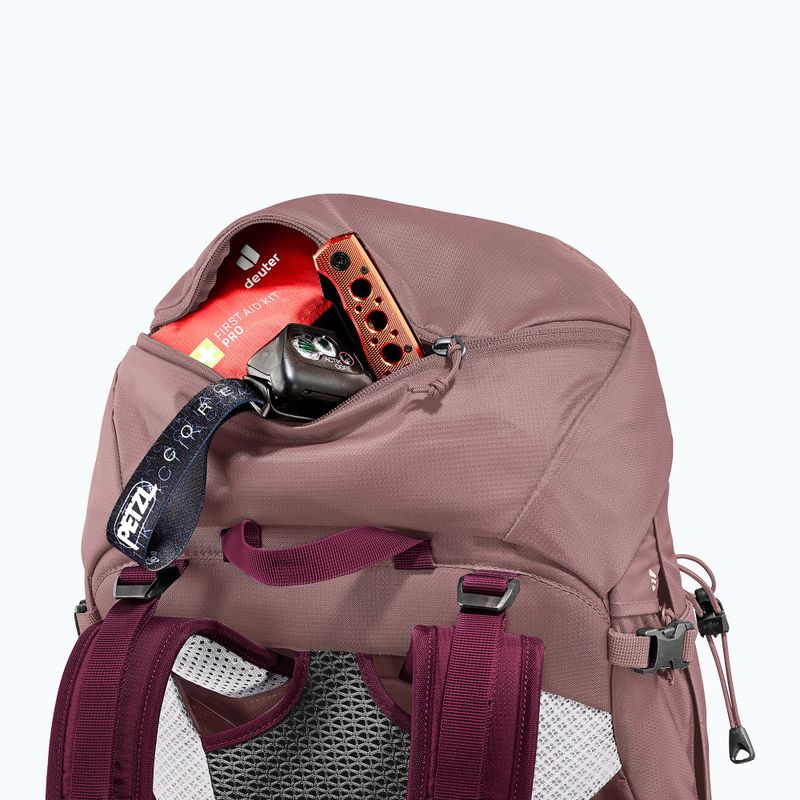 Women's hiking backpack deuter Futura Pro 34 l SL ashrose-cassis 7
