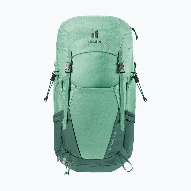 Women's hiking backpack deuter Futura Pro 34 l SL spearmint/seagreen