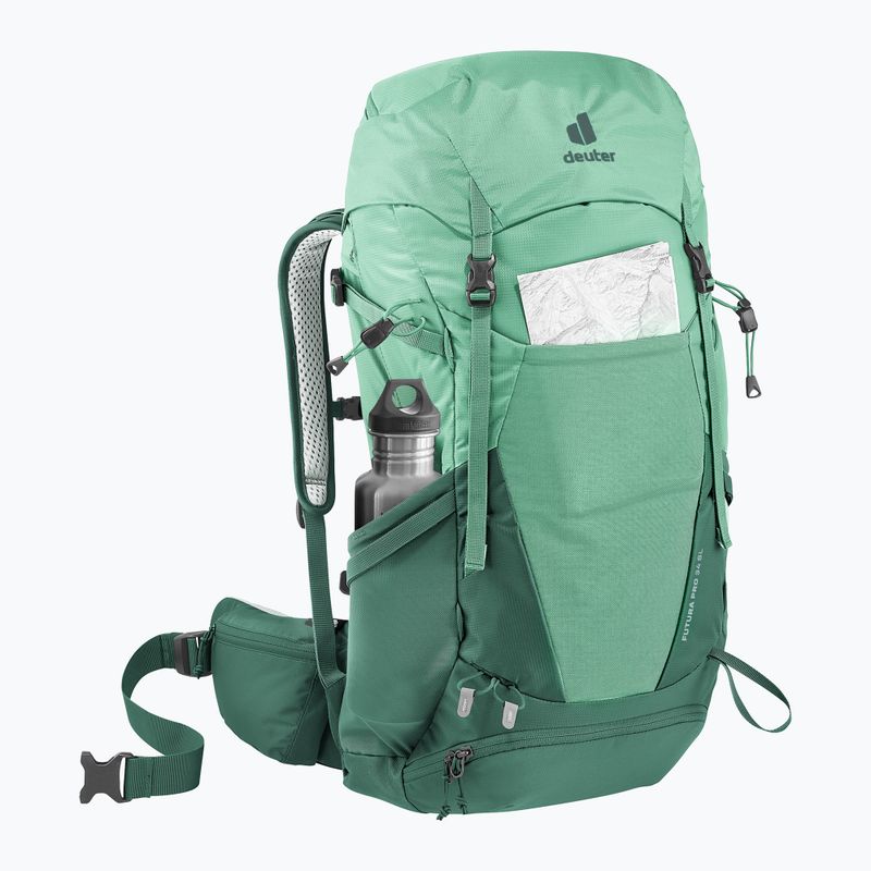 Women's hiking backpack deuter Futura Pro 34 l SL spearmint/seagreen 8