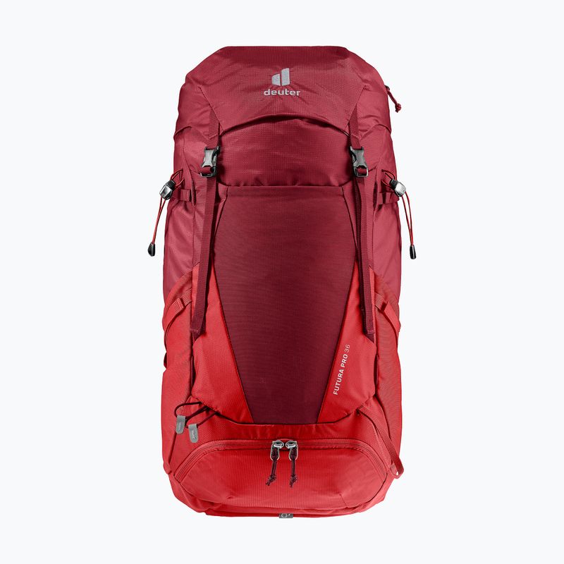 Deuter Futura Pro 36 l hiking backpack masala/cherry