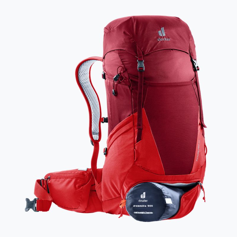 Deuter Futura Pro 36 l hiking backpack masala/cherry 10