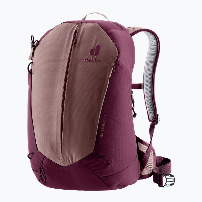 Women's hiking backpack deuter AC Lite 15 l SL ashrose-cassis 11