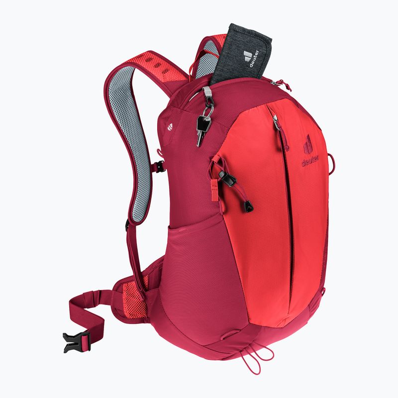 Hiking backpack deuter AC Lite 17 l cherry-masala 8