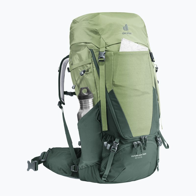 Women's trekking backpack deuter Futura Air Trek 55 + 10 l SL grove/ivy 7
