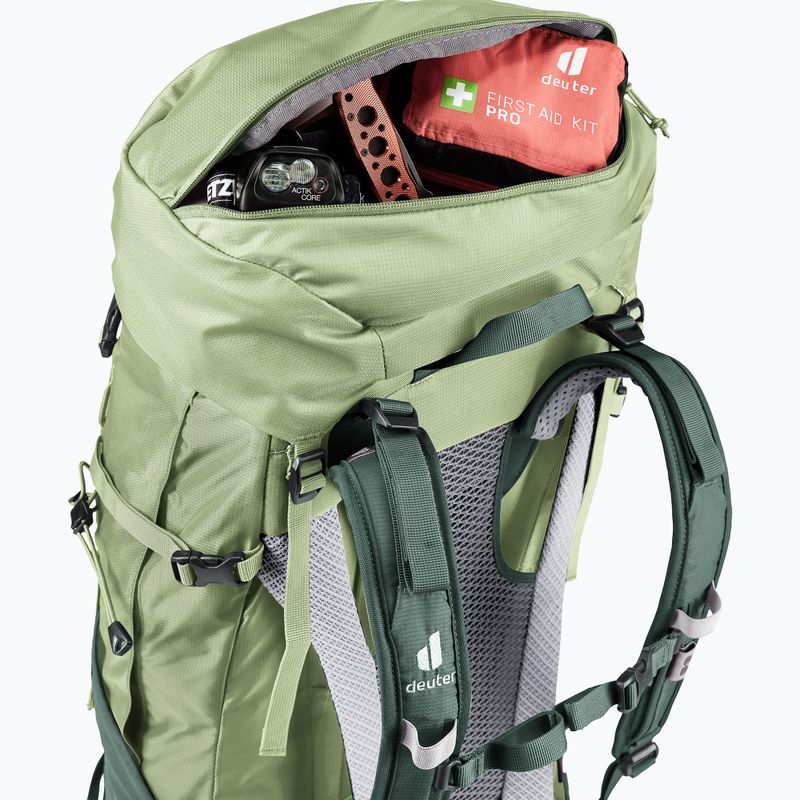 Women's trekking backpack deuter Futura Air Trek 55 + 10 l SL grove/ivy 9