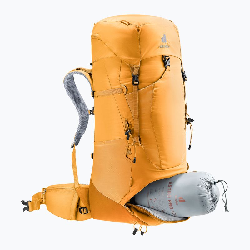 Trekking backpack deuter Aircontact Lite 40 + 10 l amber-maple 10