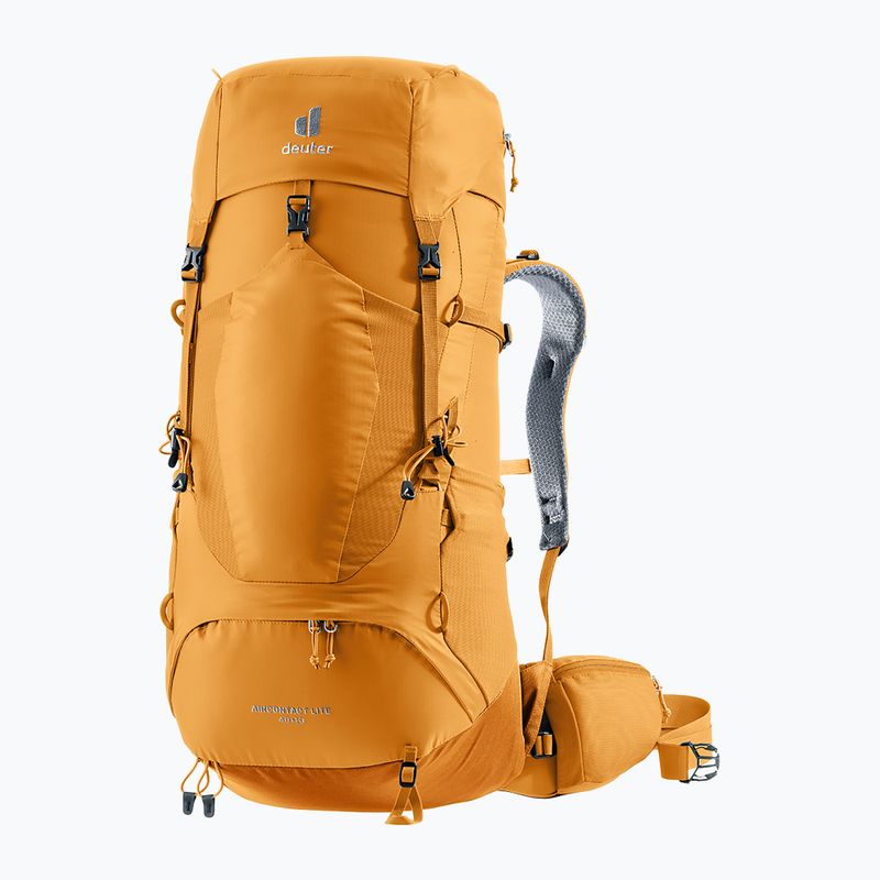 Trekking backpack deuter Aircontact Lite 40 + 10 l amber-maple 11