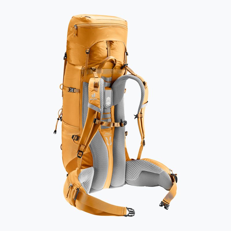 Trekking backpack deuter Aircontact Lite 40 + 10 l amber-maple 12
