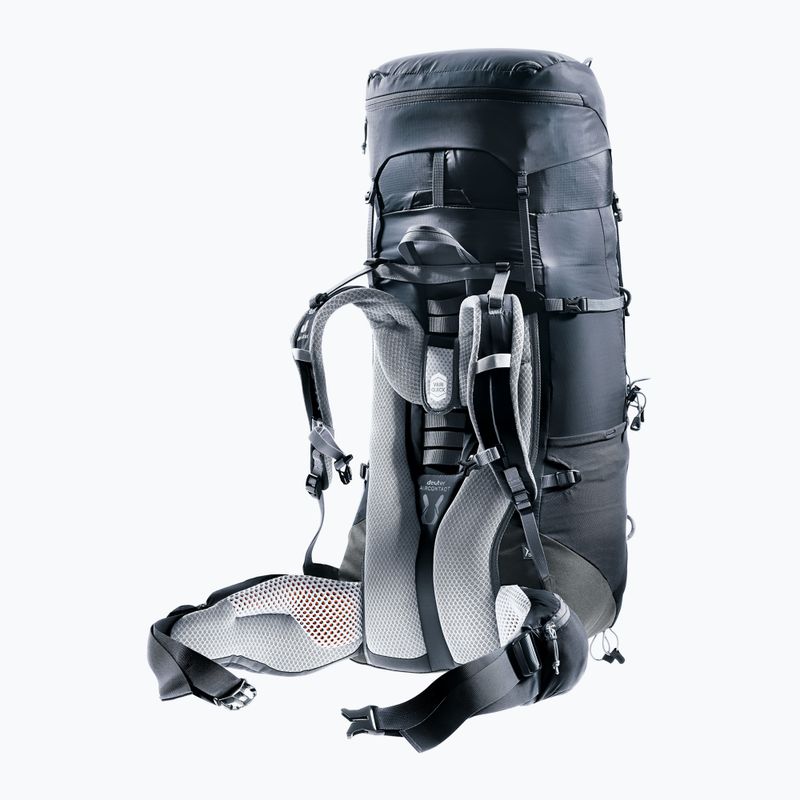 Women's trekking backpack deuter Aircontact Lite 45 + 10 l SL black/graphite 11