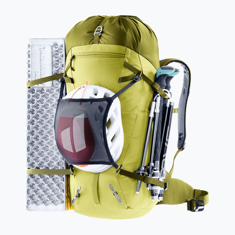 Climbing backpack deuter Guide 30 l sprout-cactus 8
