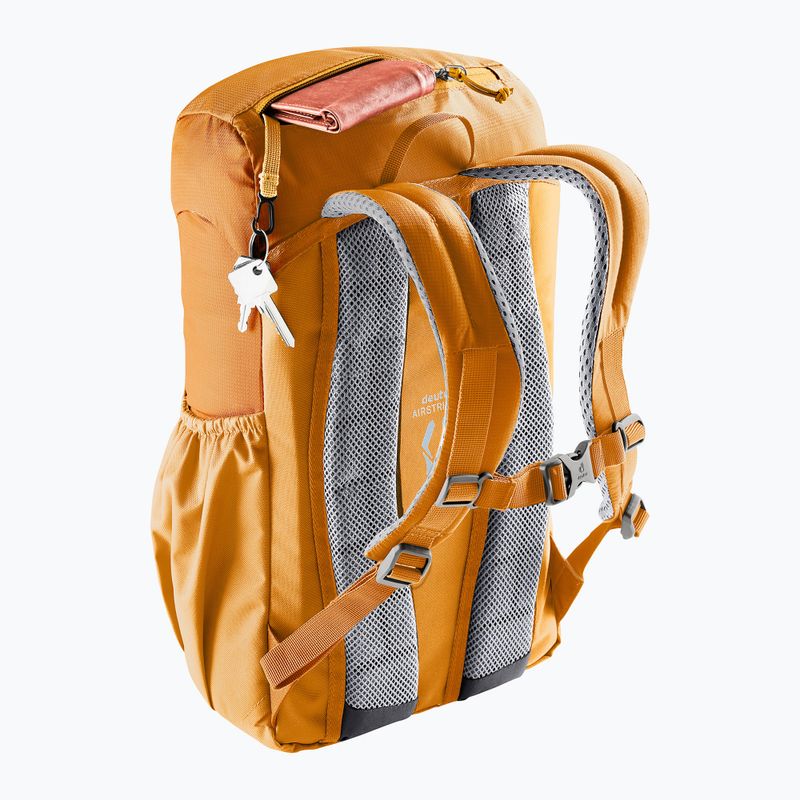 Children's hiking backpack deuter Junior 18 l maple/amber 9