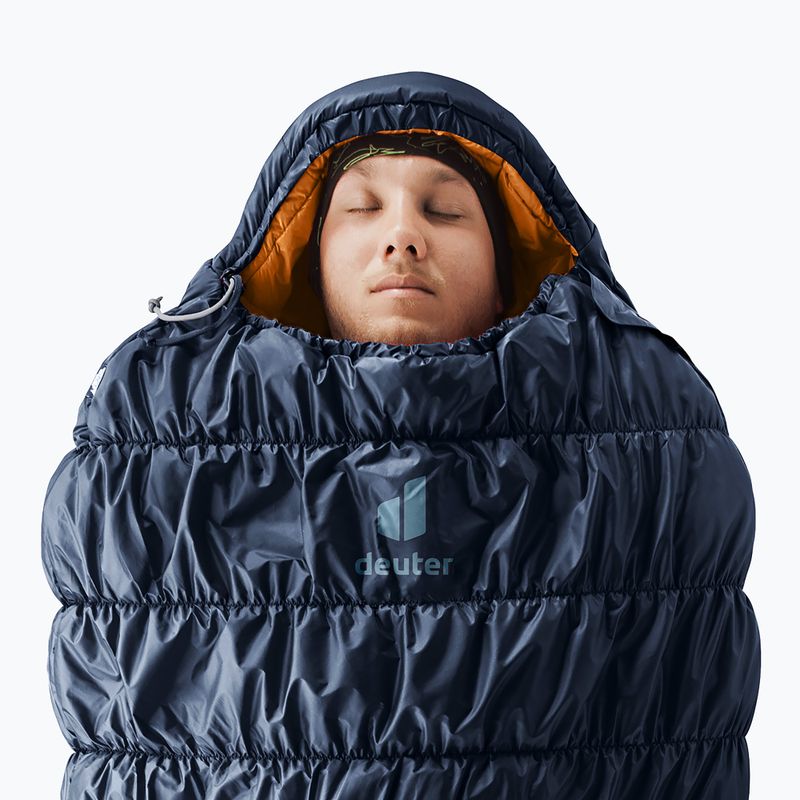 Sleeping bag deuter Exosphere +4C/39F ink/maple 5
