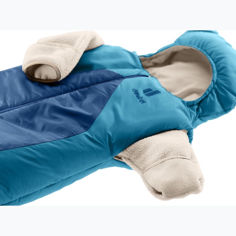 Deuter Micro Star children's sleeping bag wave-nightblue 3
