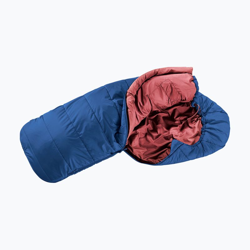 Children's sleeping bag deuter Starlight nightblue/redwood 2