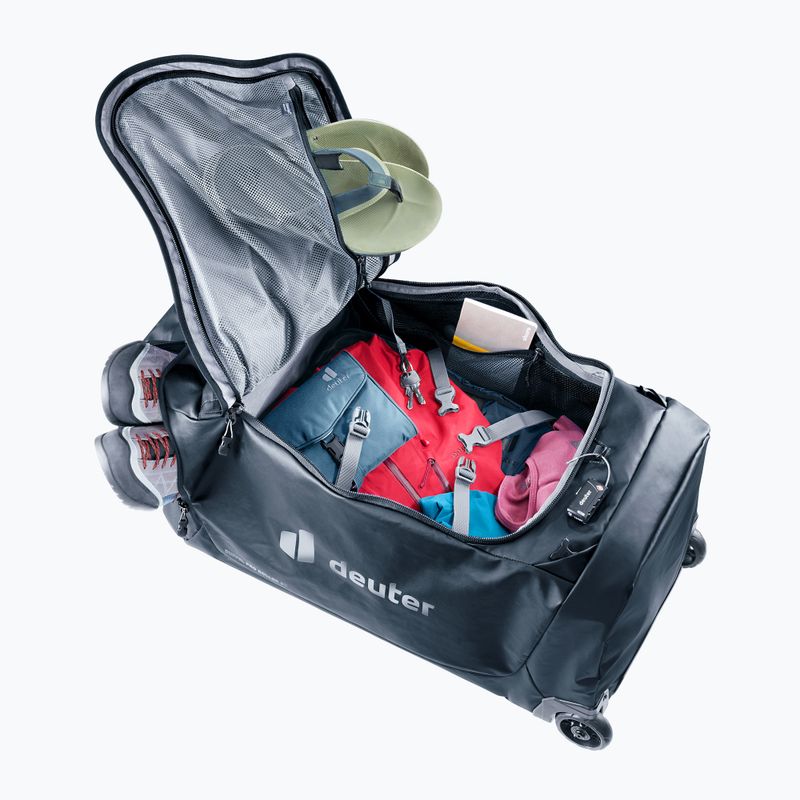 Travel case deuter Duffel 90 l black 9