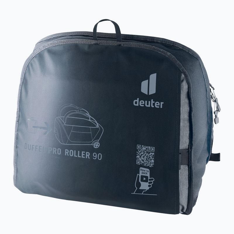 Travel case deuter Duffel 90 l black 10
