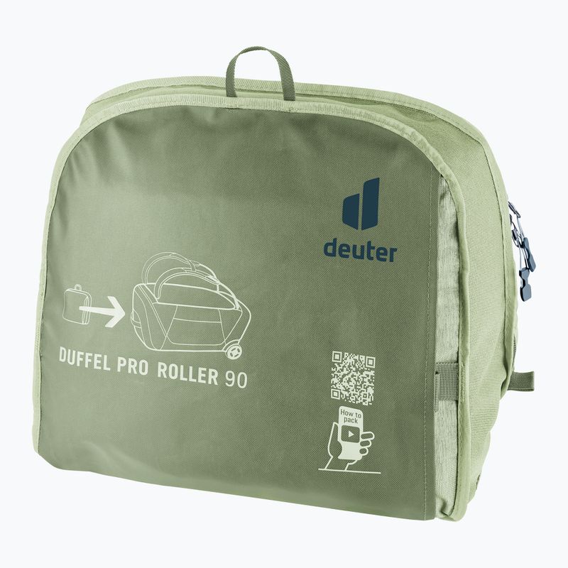 Travel case deuter Duffel 90 l mineral/grove 10