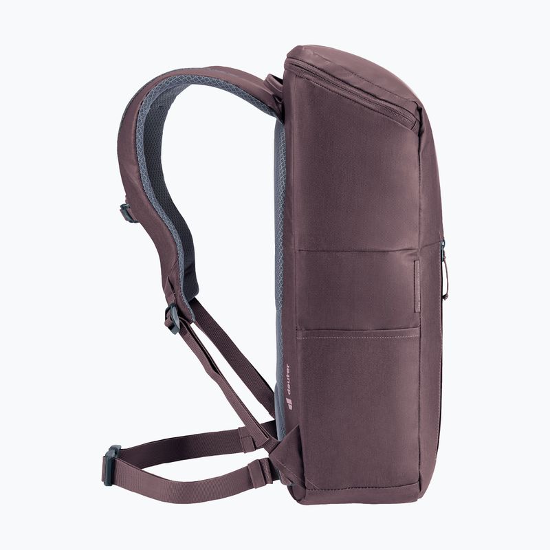 Urban backpack deuter Stockholm LTD 22 l aubergine 6