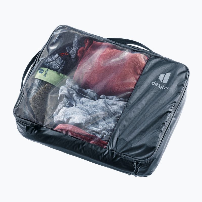 Travel organiser deuter Mesh Zip 10 l black