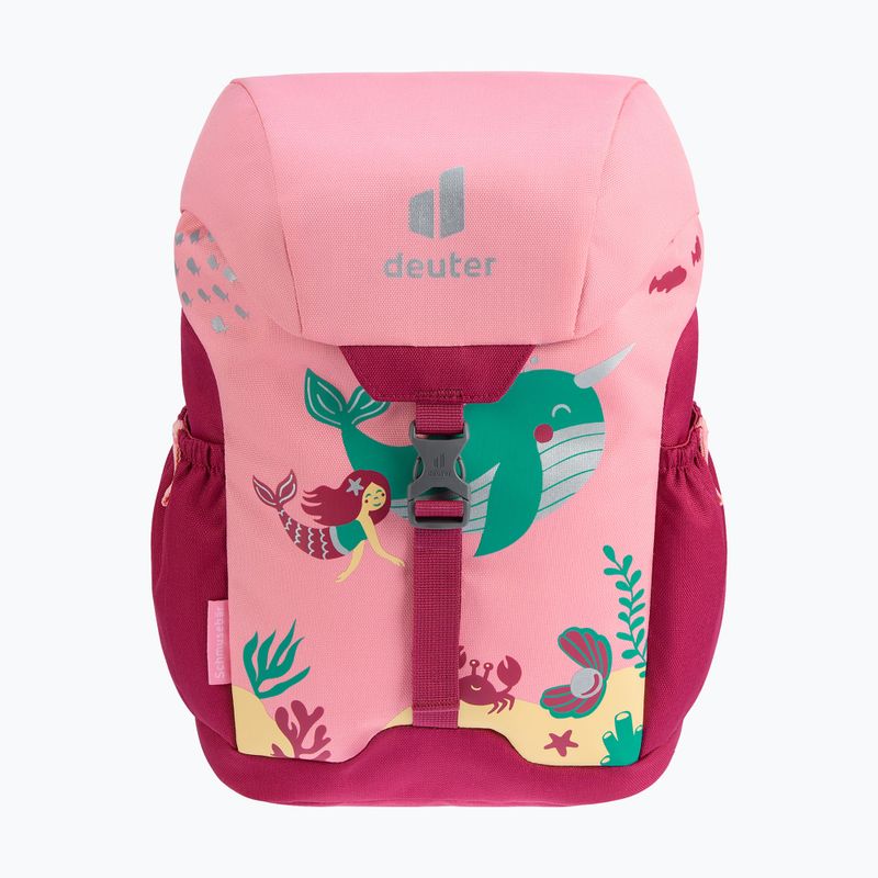 Children's backpack deuter Schmusebär 8 l blossom/raspberry
