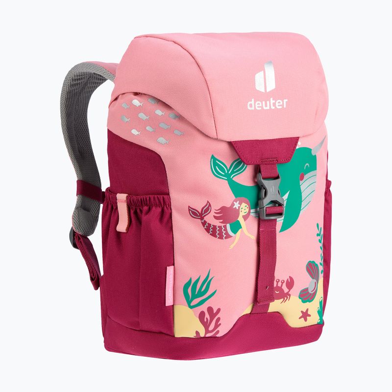 Children's backpack deuter Schmusebär 8 l blossom/raspberry 2