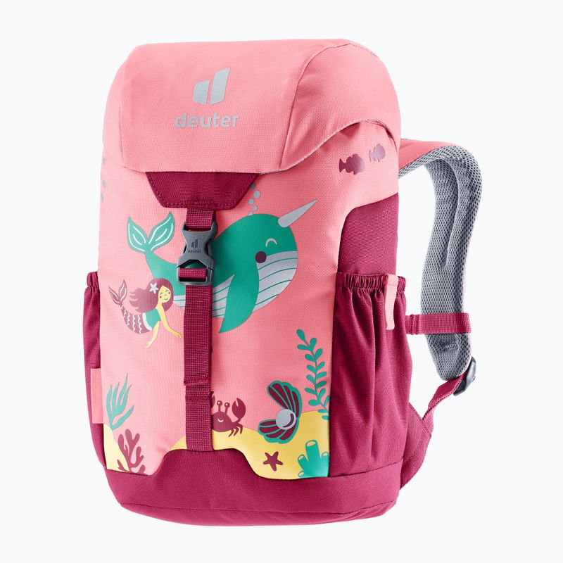 Children's backpack deuter Schmusebär 8 l blossom/raspberry 4