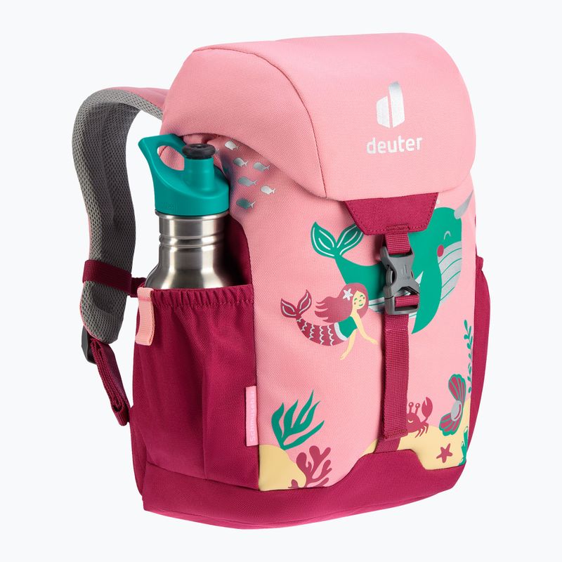 Children's backpack deuter Schmusebär 8 l blossom/raspberry 8