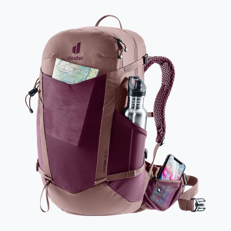 Hiking backpack deuter Futura 25 l SL cassis/ashrose 6