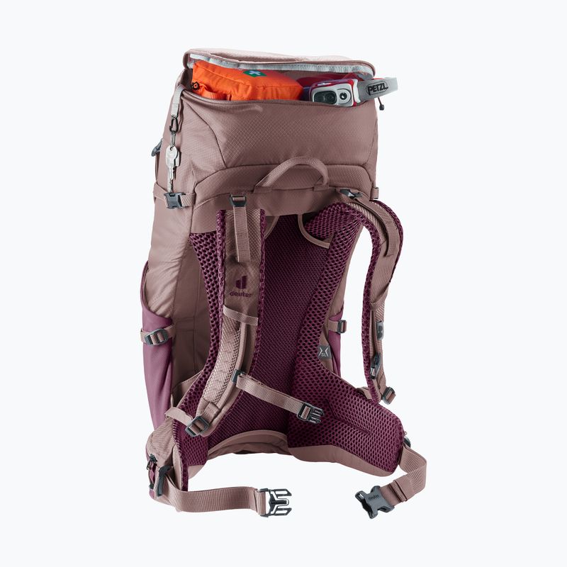 Hiking backpack deuter Futura 30 l SL cassis/ashrose 10