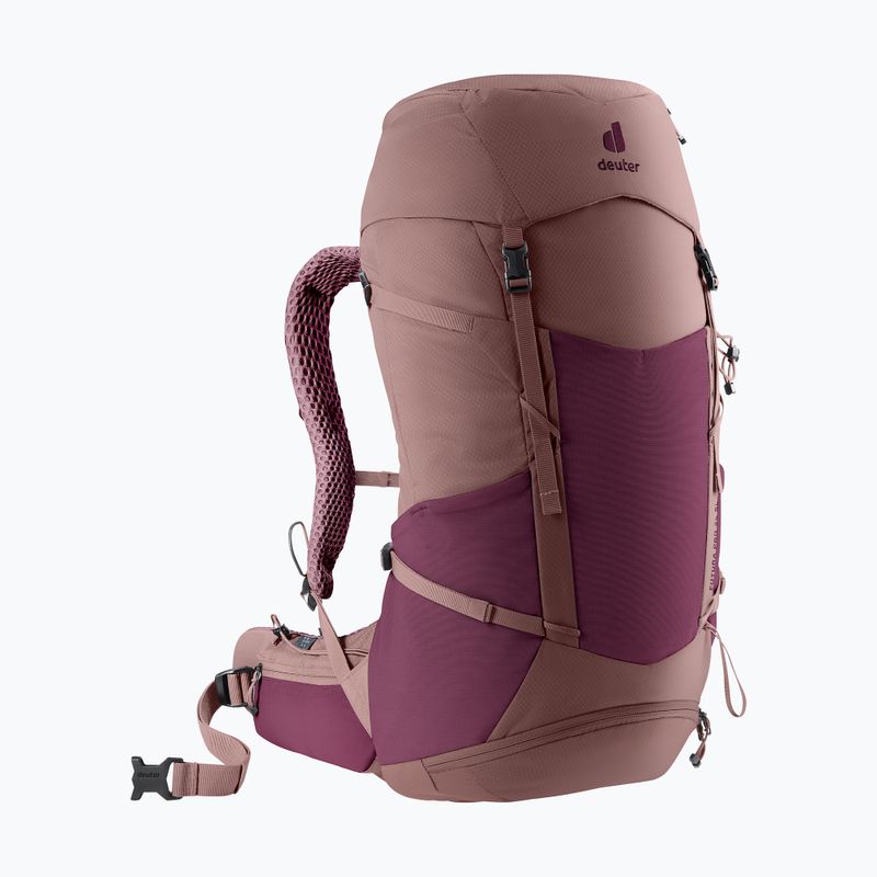 Trekking backpack deuter Futura Pro 34 l SL cassis/ashrose 2