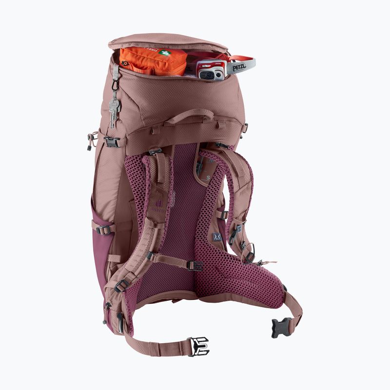 Trekking backpack deuter Futura Pro 34 l SL cassis/ashrose 13