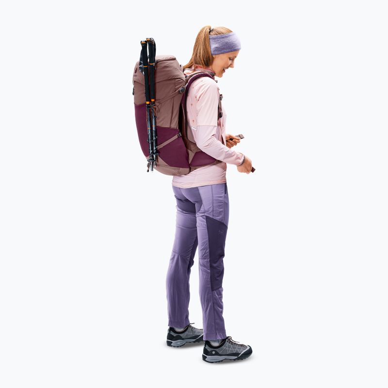 Trekking backpack deuter Futura Pro 34 l SL cassis/ashrose 14