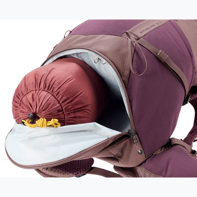 Trekking backpack deuter Futura Pro 38 l SL cassis/ashrose 12